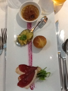 Delicious Entree for gala welcome Dinner