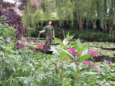 Monet's Lilly pond gardener