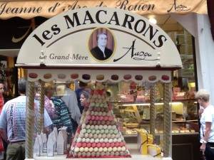 Famous Macaron store Auzou. We tasted 