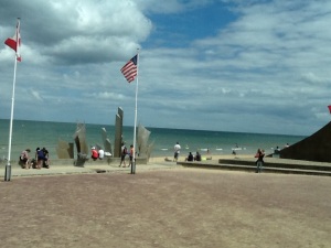 War Memorial at Utah beach