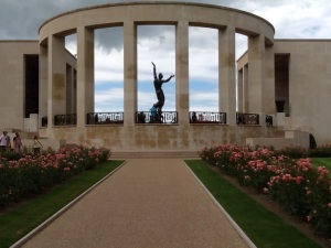 Entrance to American Cemetery.